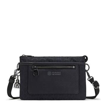 Kipling Riri Crossbody Bags Signature Black | AU 1221NW